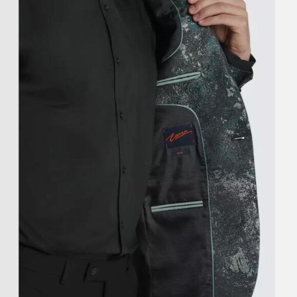 Egara Slim Fit Galaxy Dinner Jacket - Picture 4 of 5